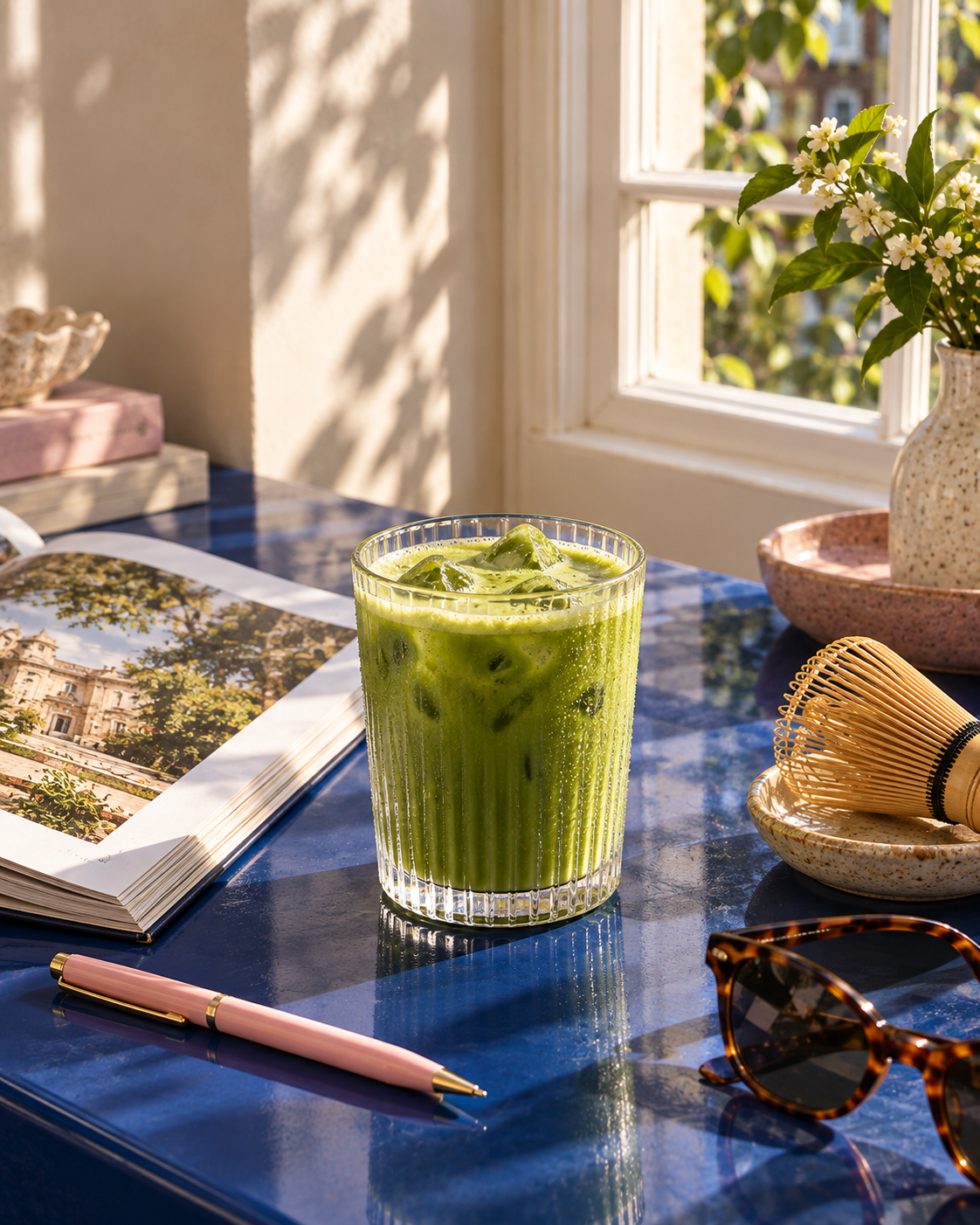Tin of Mori ceremonial-grade matcha
